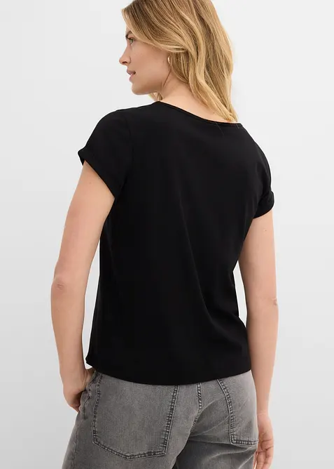 T-Shirt aus reiner Baumwolle, bonprix