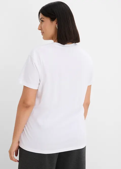 T-shirt ample avec coton, bonprix
