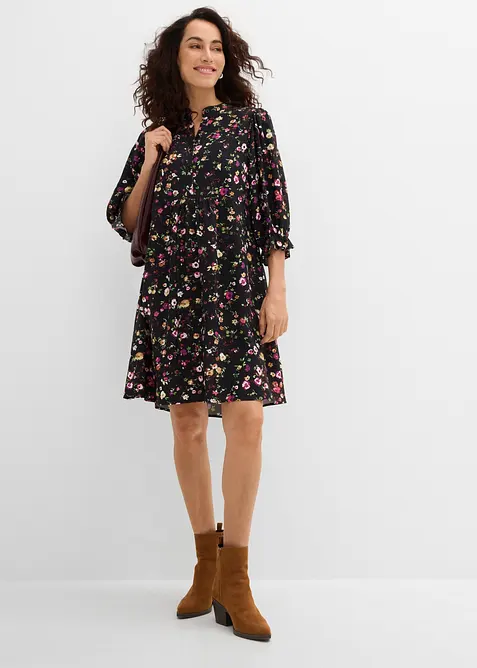 ausgestelltes Tunika-Kleid, bonprix