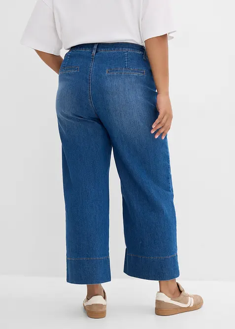 Jean large taille haute, bonprix