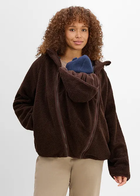Veste de grossesse et de portage en sherpa, bonprix