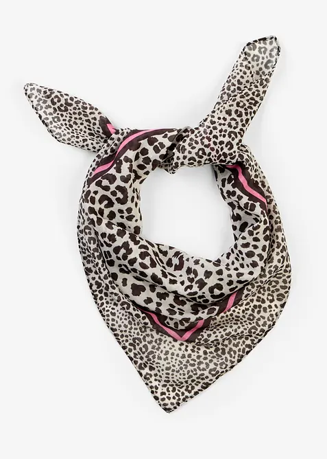 Foulard &agrave; motif l&eacute;opard, bonprix