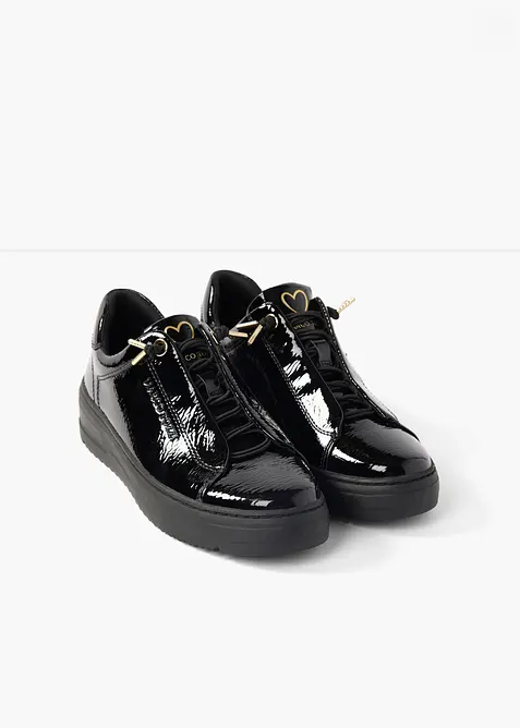 Marco Tozzi Sneaker in Lack-Optik, Marco Tozzi