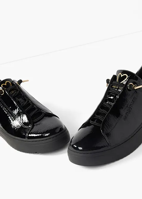 Marco Tozzi Sneaker in Lack-Optik, Marco Tozzi