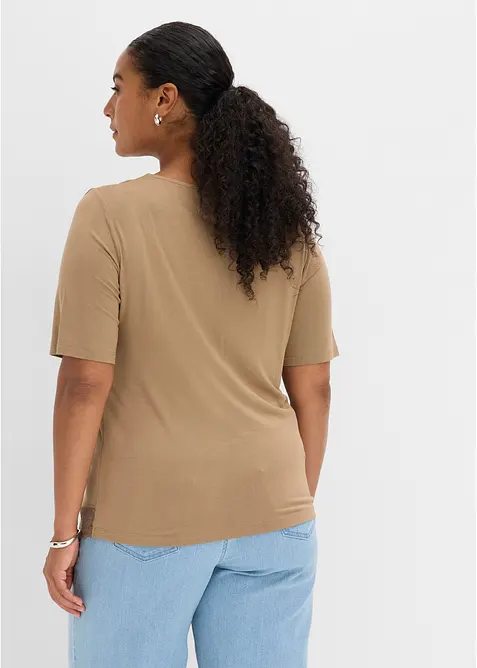 T-shirt en viscose douce, bonprix