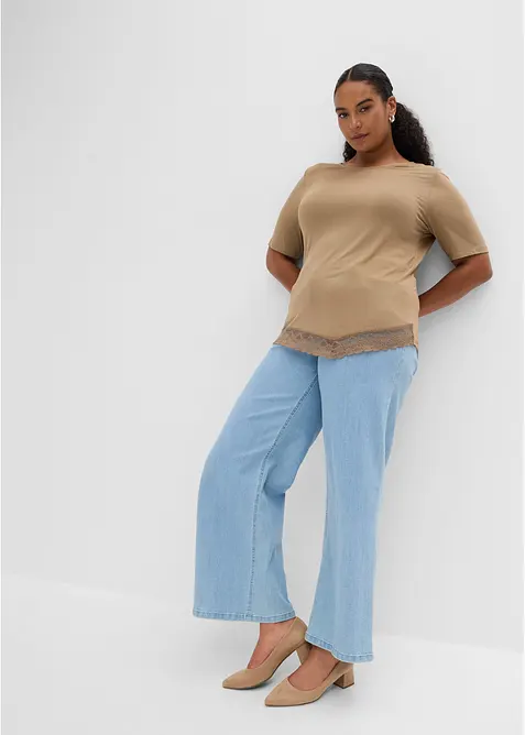 T-shirt en viscose douce, bonprix