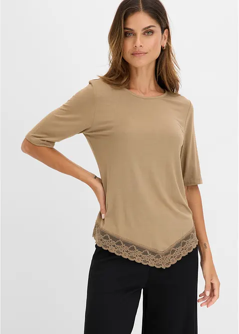 Shirt aus softer Viskose, bonprix