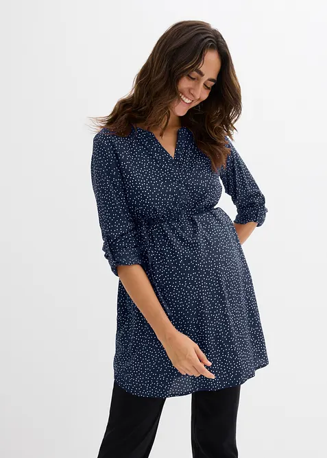 Robe de grossesse et d&rsquo;allaitement en viscose fluide, bonprix