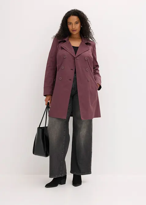 Trenchcoat aus Baumwolle, bonprix