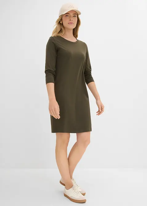 Lot de 2 robes en jersey coton, bonprix