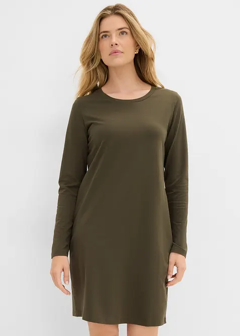 Lot de 2 robes en jersey coton, bonprix