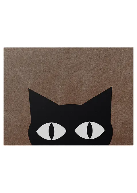 Paillasson lavable motif chat, bonprix