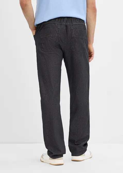 Leichte Loose-Fit Schlupfhose, Straight, bonprix