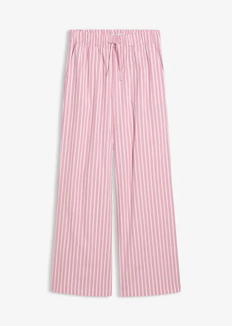 Palazzo-Hose aus Baumwoll-Mix, bonprix