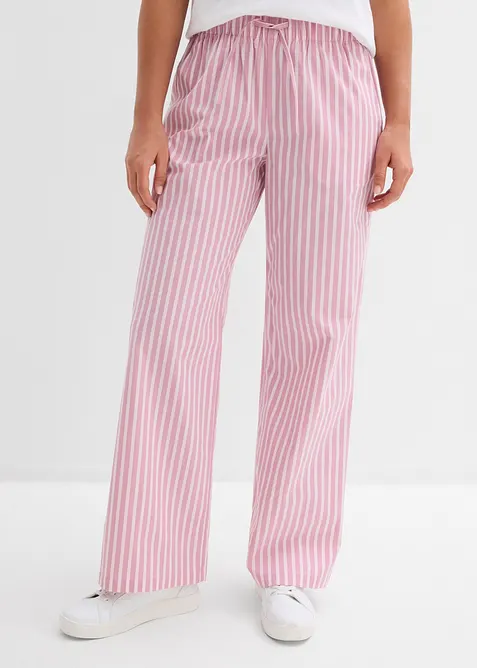 Palazzo-Hose aus Baumwoll-Mix, bonprix