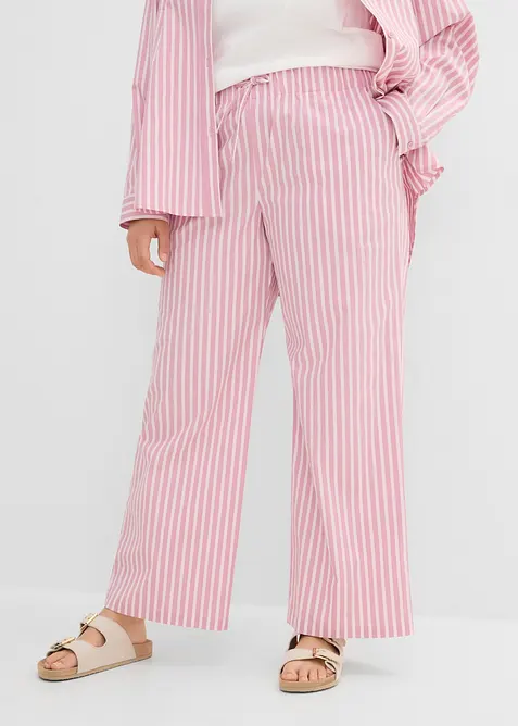 Palazzo-Hose aus Baumwoll-Mix, bonprix