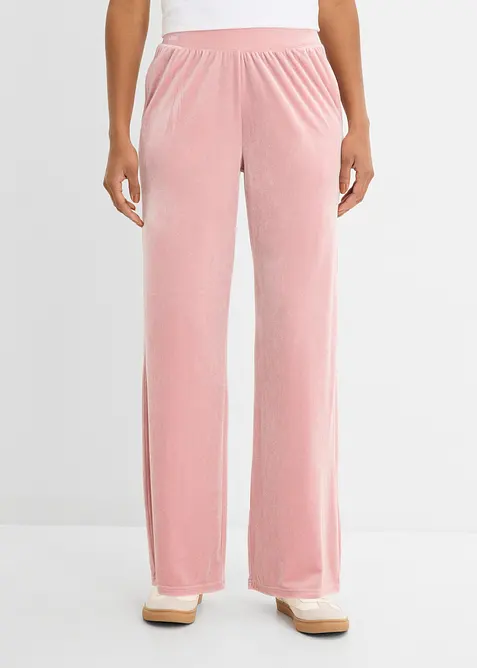 Jersey-Hose aus Samt, bonprix