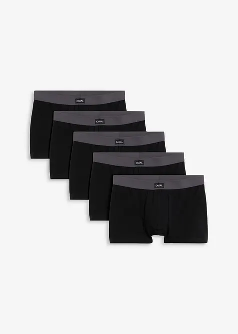 Boxershorts eng (5er Pack), bonprix