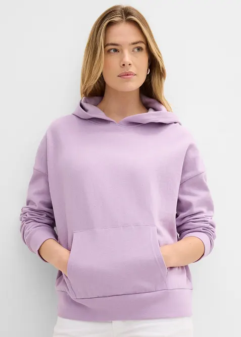Oversize-Hoodie aus weichem Baumwoll-Mix, bonprix