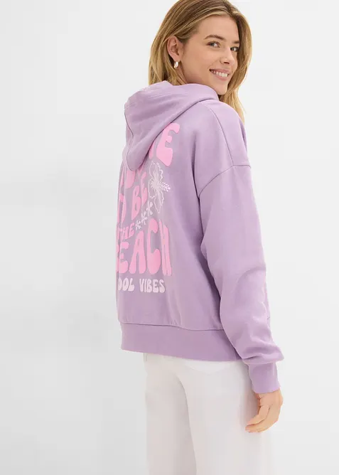 Oversize-Hoodie aus weichem Baumwoll-Mix, bonprix