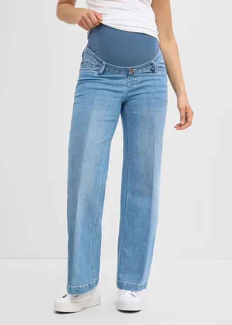 Jean large de grossesse, long et extensible, bonprix