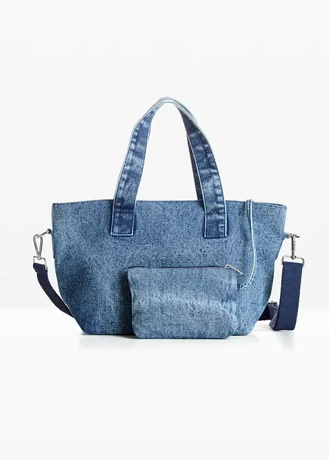 Sac &agrave; main en denim, bonprix