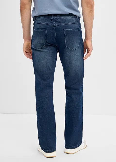 Jean regular et bootcut &agrave; taille &eacute;lastiqu&eacute;e, bonprix