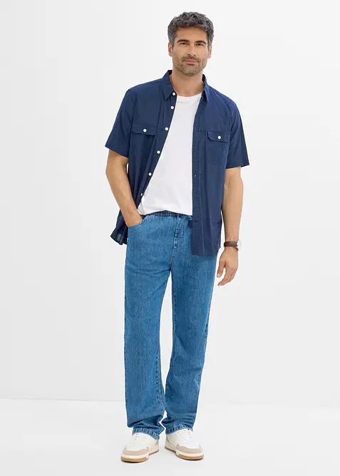 Jean jogger classique et droit, bonprix