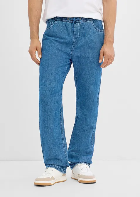 Jean jogger classique et droit, bonprix