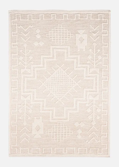 Tapis oriental textur&eacute; en coton, bonprix