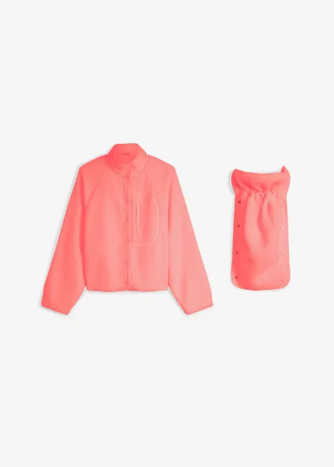 Umstands- und Tragejacke aus Teddyfleece, bonprix