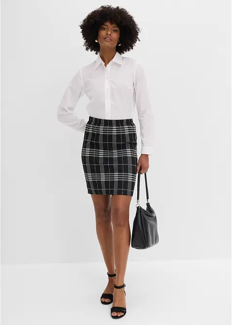 Mini-jupe en tartan, bonprix