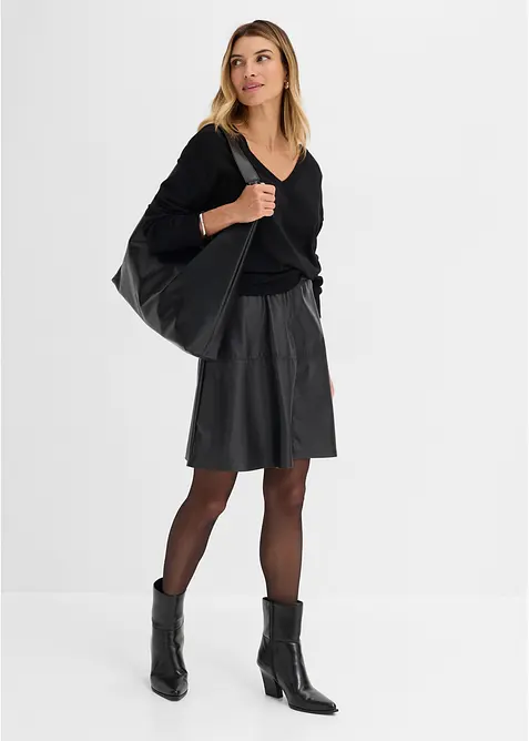 Oversize-Pullover aus Viskose- mix, bonprix