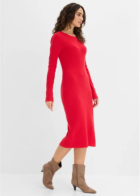 Strickkleid aus Viskose- Mix, bonprix