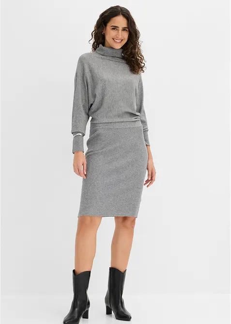 Robe en maille, bonprix