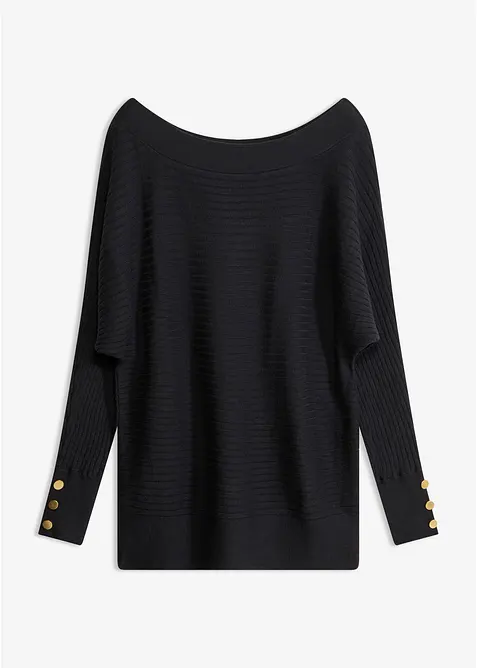 Feinstrickpullover aus Viskose-Mix, bonprix