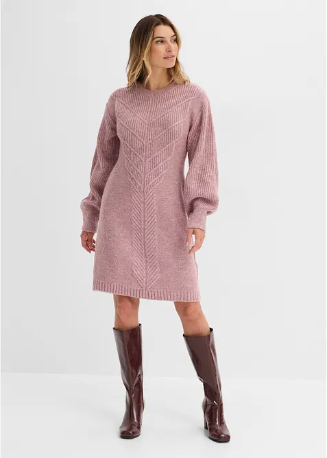 Robe en maille, bonprix
