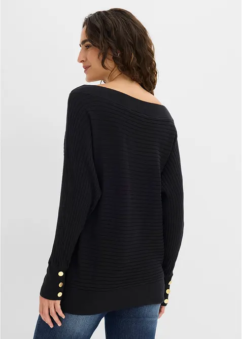 Feinstrickpullover aus Viskose-Mix, bonprix