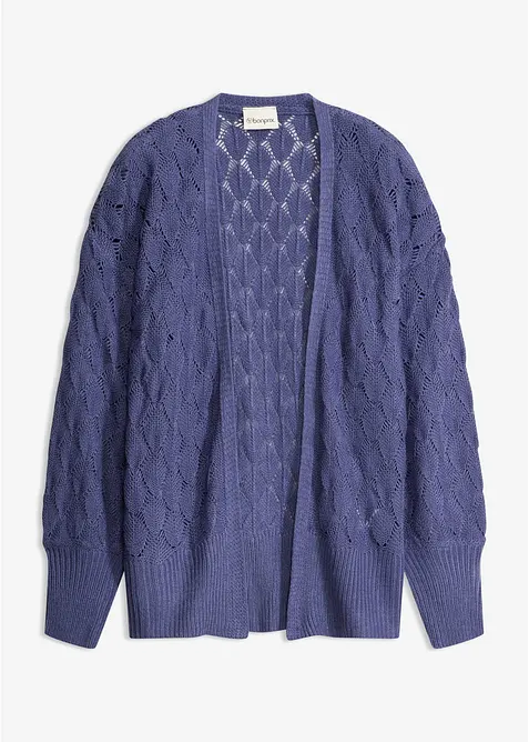 Ajour-Strickjacke, bonprix
