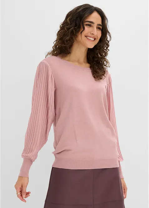 Feinstrickpullover aus softem Viskose-Mix, bonprix
