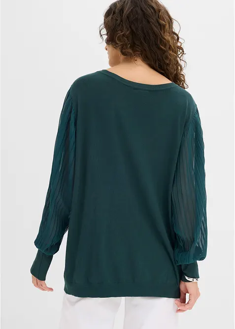 Feinstrickpullover aus softem Viskose-Mix, bonprix