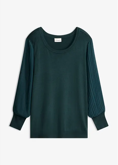 Feinstrickpullover aus softem Viskose-Mix, bonprix