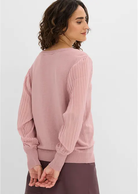 Feinstrickpullover aus softem Viskose-Mix, bonprix