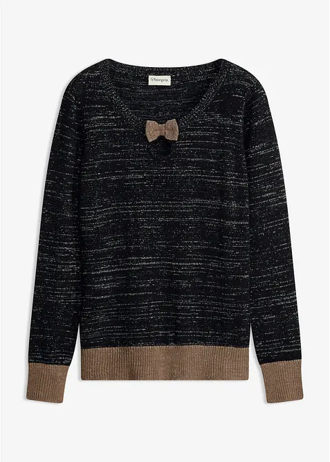 Pull avec n&oelig;ud, bonprix
