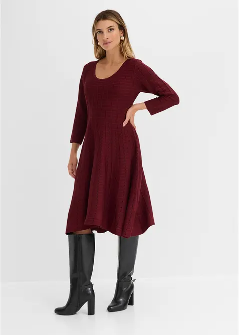 Strickkleid aus weichem Viskose-Mix, bonprix