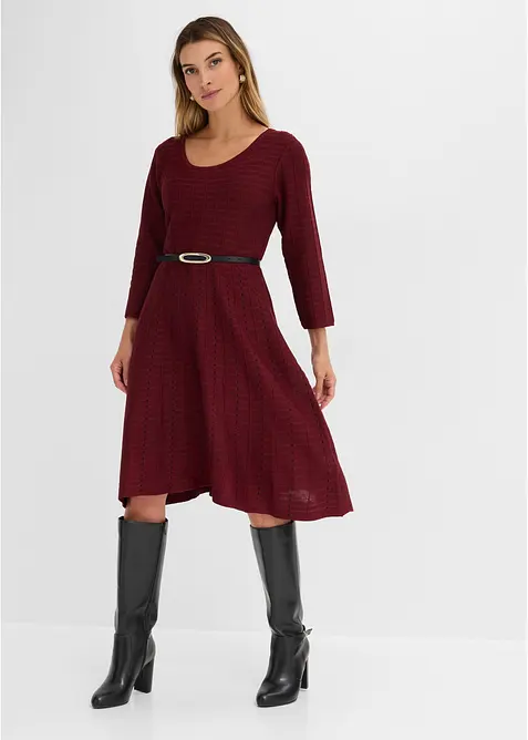 Strickkleid aus weichem Viskose-Mix, bonprix