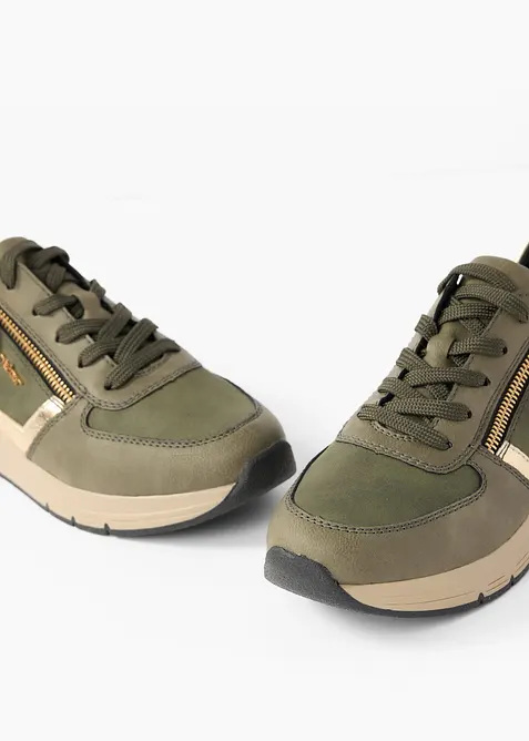 Rieker Komfort-Sneaker mit gepolsterter Innensohle, Rieker