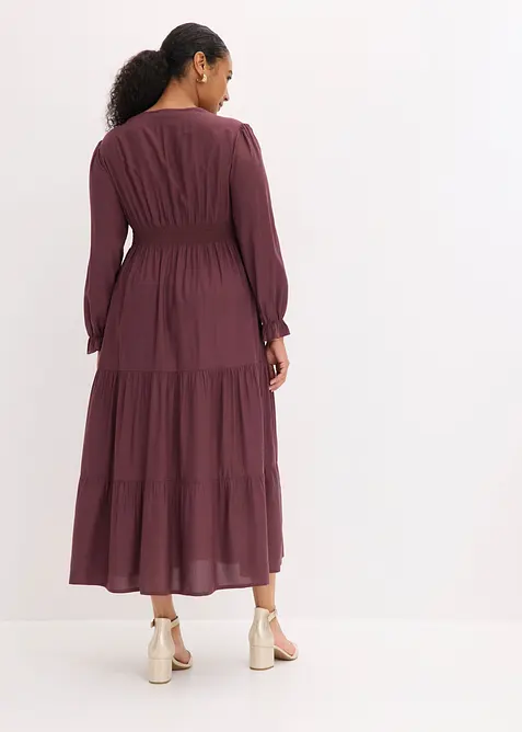 Maxikleid aus reiner Viskose, bonprix