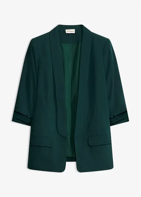 Longblazer mit drapierten &Auml;rmeln, bonprix