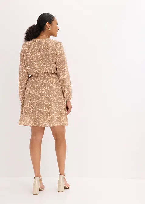 Robe courte style portefeuille, bonprix